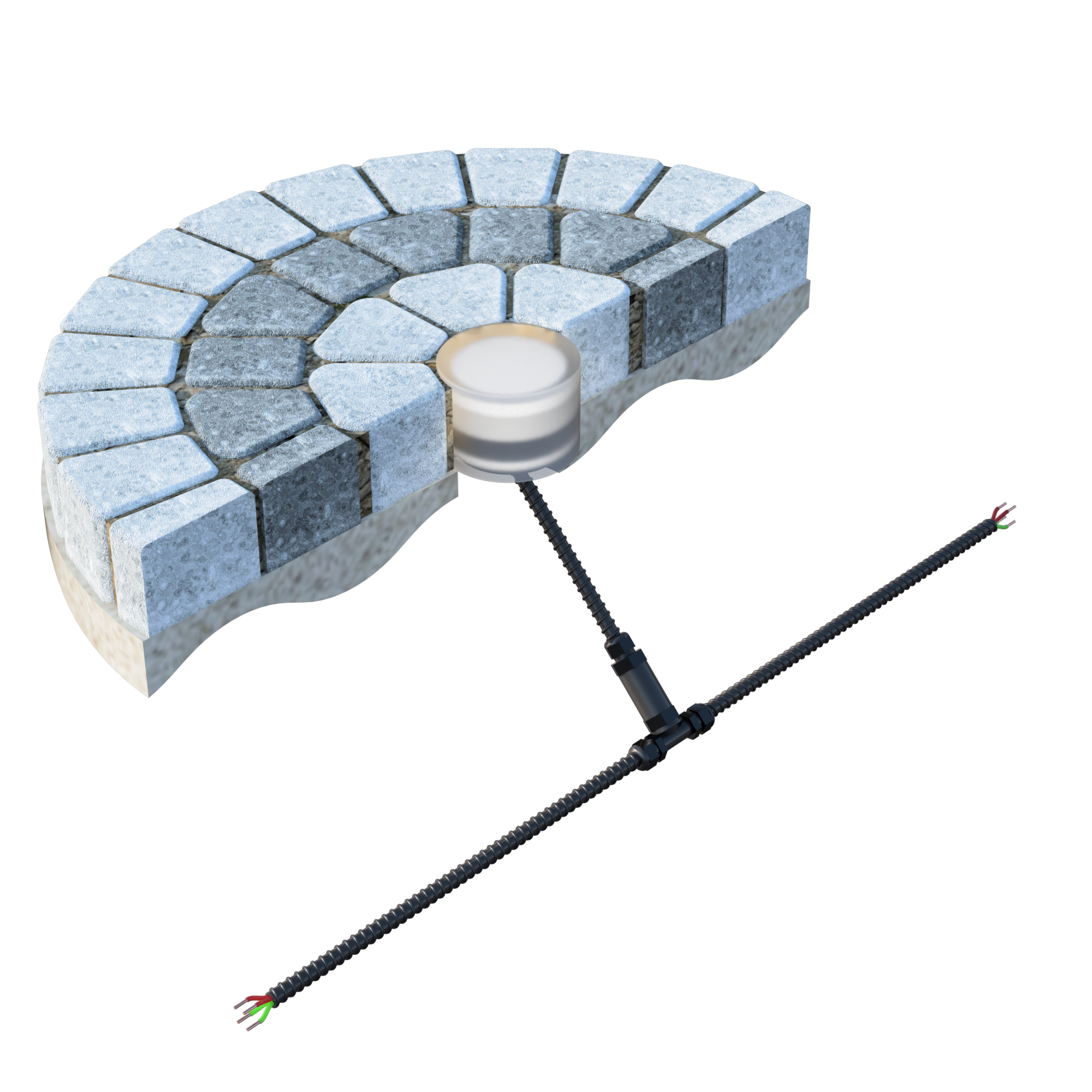 Светодиодная брусчатка D50